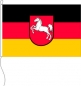 Preview: Flagge Niedersachsen 50 x 75 cm Marinflag M/I