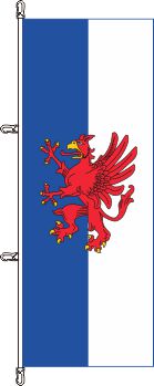 Flagge Pommern 300 x 120 cm