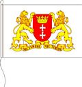 Flagge Danzig - großes Wappen 120 x 80 cm