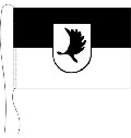 Tischflagge Preußen Ost (Elchschaufel) 15 x 25 cm