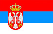 Serbien mit Wappen