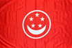 Singapur Handelsflagge