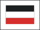 Lotsenflagge (schwarz/weiß/rot)