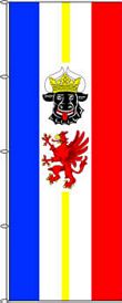Hochformatflaggen mit Wappen