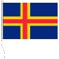 Preview: Flagge Aaland   60 x 90 cm Qualit?t Marinflag