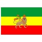 Preview: Flagge Äthiopien mit Löwe 90 x 150 cm