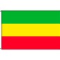 Preview: Flagge Äthiopien ohne Wappen 90 x 150 cm