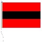 Preview: Flagge Albanien Handelsflagge 120 x 200 cm
