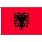 Preview: Flagge Albanien 90 x 150 cm