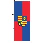 Preview: Flagge Landkreis Ammerland 300 x 120 cm Qualität Marinflag