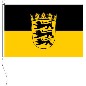 Preview: Flagge Baden-Württemberg mit Wappen 70 x 100 cm