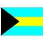 Preview: Flagge Bahamas 90 x 150 cm