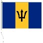 Preview: Flagge Barbados 60 x 90 cm