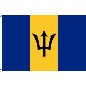 Preview: Flagge Barbados 90 x 150 cm
