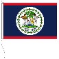 Preview: Flagge Belize 120 x 200 cm