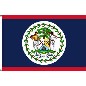 Preview: Flagge Belize 90 x 150 cm