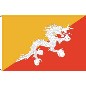 Preview: Flagge Bhutan 90 x 150 cm