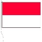 Preview: Flagge Brandenburg ohne Wappen 60 x 90 cm