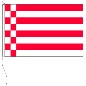 Preview: Flagge Bremen Speck 300 x 200 cm  klassisches Fahnentuch
