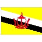 Preview: Flagge Brunei 90 x 150 cm
