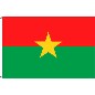 Preview: Flagge Burkina Faso 90 x 150 cm