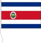 Preview: Flagge Costa Rica mit Wappen 40 x 60 cm