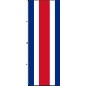 Preview: Flagge Costa Rica ohne Wappen Handelsflagge 300 x 120 cm