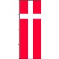 Preview: Flagge Dänemark 500 x 150 cm