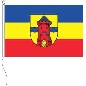 Preview: Flagge Delmenhorst   30 x 20 cm Marinflag