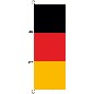 Preview: Flagge Deutschland waagerecht 500 x 150 cm