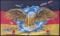 Preview: Flagge Deutschland mit durchb. Adler 90 x 150 cm