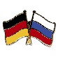 Preview: Anstecknadel Deutschland-Russland (VE 5 Stück) 2,2 cm