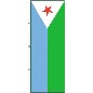 Preview: Flagge Djibouti 200 x 80 cm