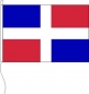 Preview: Flagge Dominikanische Republik 200 x 335 cm