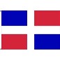 Preview: Flagge Dominikanische Republik 90 x 150 cm