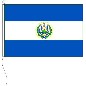 Preview: Flagge El Salvador mit Wappen 80 x 120 cm