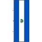 Preview: Flagge El Salvador mit Wappen 400 x 150 cm