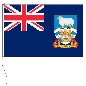 Preview: Flagge Falkland Inseln 120 x 200 cm