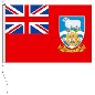 Preview: Flagge Falkland Inseln Handelsflagge (rotgrundig) 100 x 150 cm
