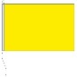 Preview: Flagge Farbe gelb 100 x 100 cm