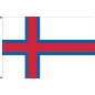 Preview: Flagge Faröer Inseln 90 x 150 cm