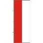 Preview: Flagge Franken rot/weiß gestreift 400 x 150 cm