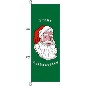 Preview: Flagge Frohe Weihnachten Kopf 200 x 80 cm