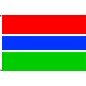 Preview: Flagge Gambia 90 x 150 cm