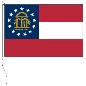Preview: Flagge Georgia (USA) 80 X 120 cm