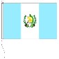 Preview: Flagge Guatemala mit Wappen 50 x 75 cm