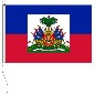 Preview: Flagge Haiti mit Wappen 60 x 90 cm