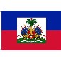 Preview: Flagge Haiti mit Wappen 90 x 150 cm
