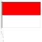 Preview: Flagge Hessen ohne Wappen 120 x 200 cm