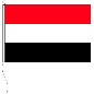 Preview: Flagge Jemen 20 x 30 cm Marinflag